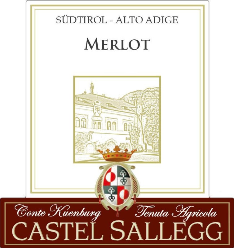 Castel Sallegg Sudtirol-Alto Adige Merlot 2013 Front Label