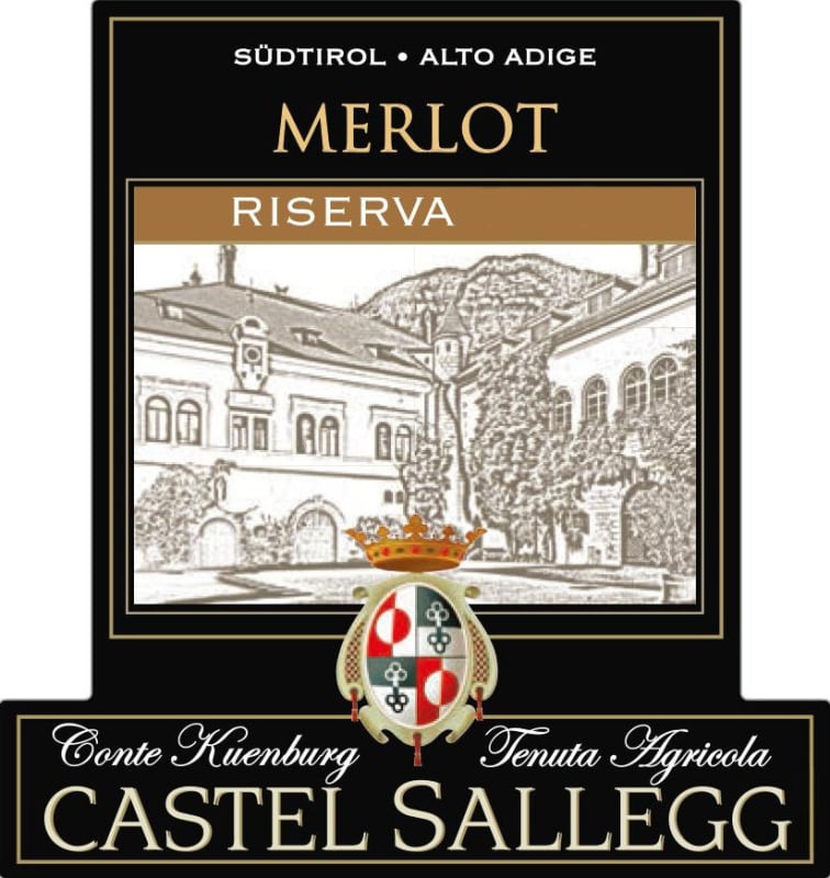 Castel Sallegg Sudtirol-Alto Adige Riserva Merlot 2013 Front Label