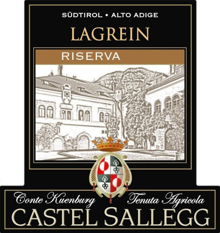 Castel Sallegg Sudtirol-Alto Adige Riserva Lagrein 2012 Front Label