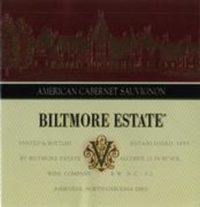 Biltmore Estate Cabernet Sauvignon Front Label