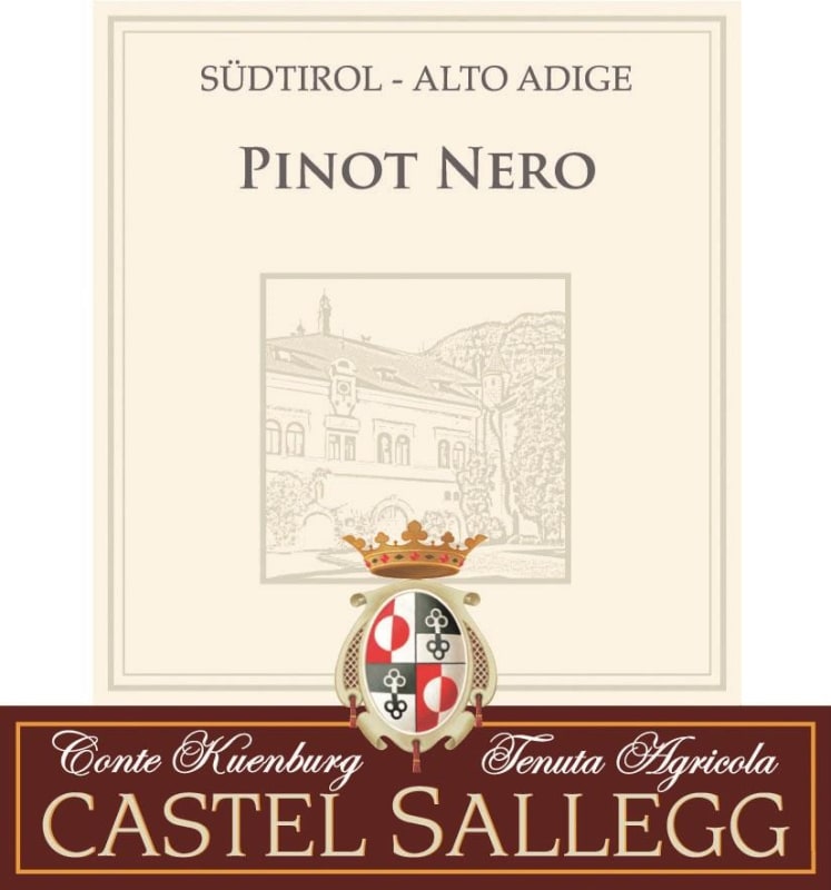 Castel Sallegg Sudtirol-Alto Adige Pinot Nero 2014 Front Label