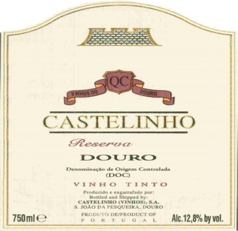 Castelinho Vinhos Reserva 2011 Front Label
