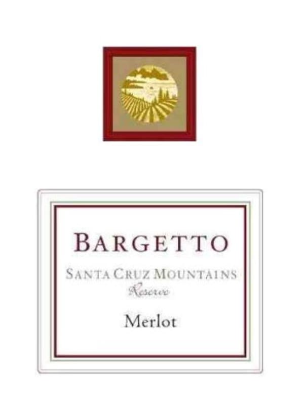 Bargetto Reserve Merlot 2014 Front Label