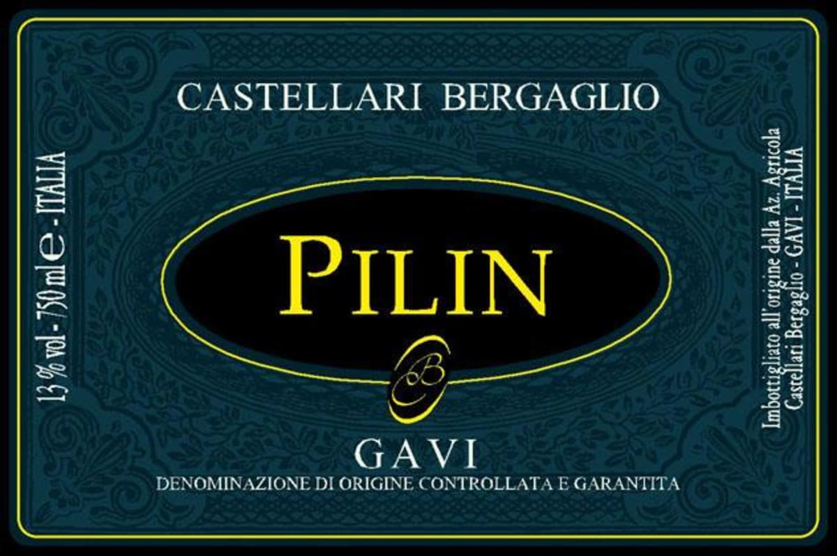 Castellari Bergaglio Gavi Pilin 2013 Front Label