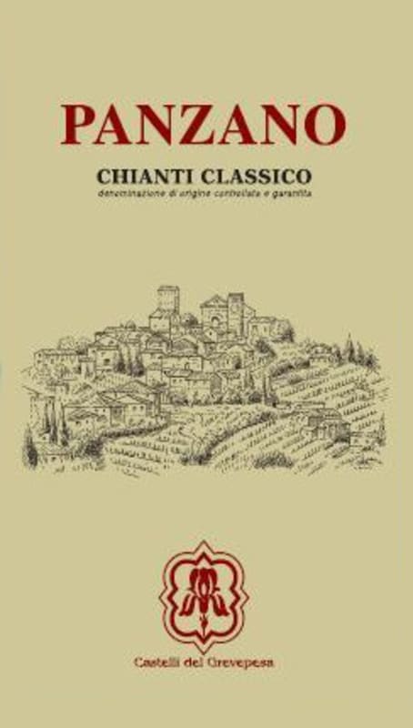 Castelli del Grevepesa Chianti Classico Panzano 2011 Front Label