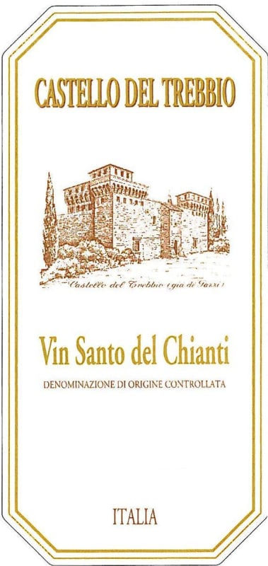 Castello Trebbio Vin Santo del Chianti 2009 Front Label