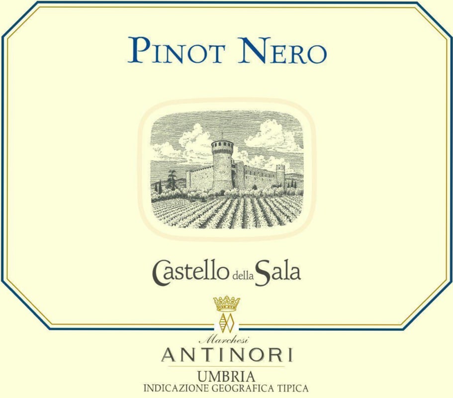 Castello della Sala Pinot Nero 2013 Front Label