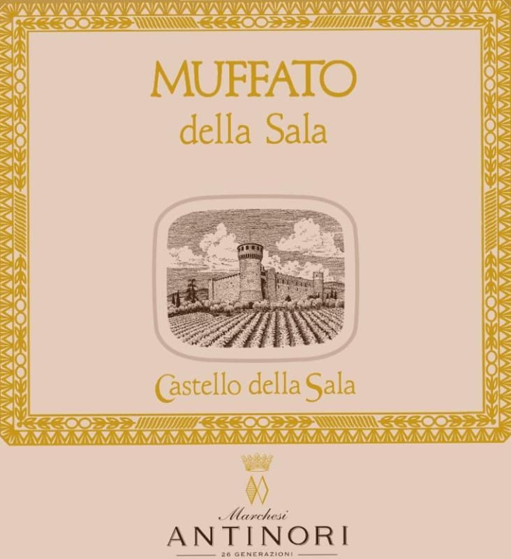 Castello della Sala Umbria Muffato 2009 Front Label