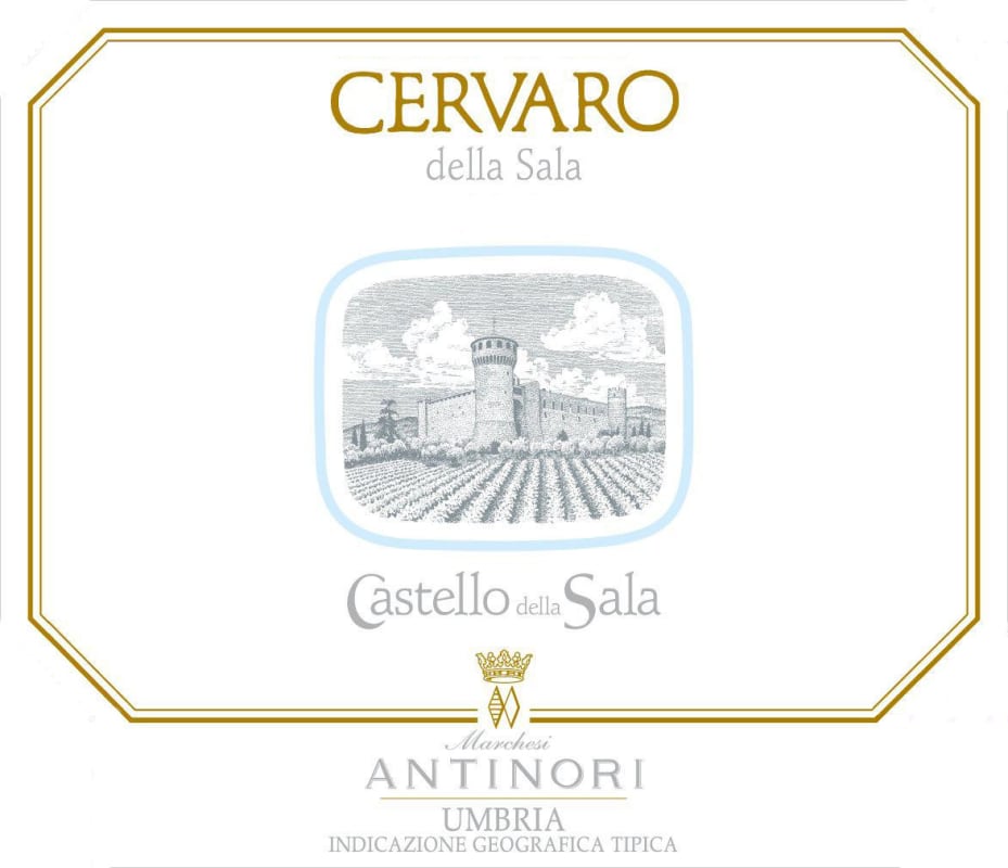 Castello della Sala Cervaro della Sala 2010 Front Label