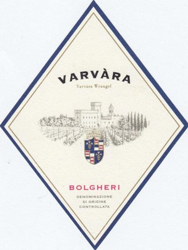 Castello di Bolgheri Bolgheri Varvara 2013 Front Label