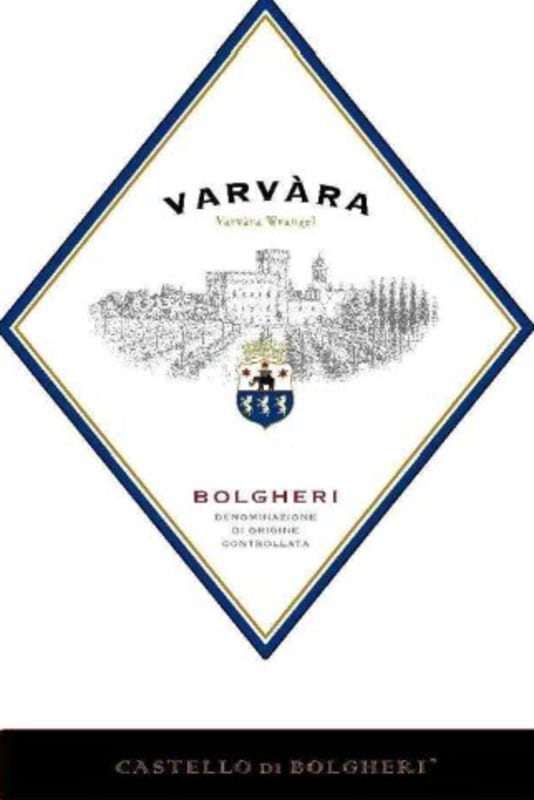 Castello di Bolgheri Bolgheri Varvara 2010 Front Label