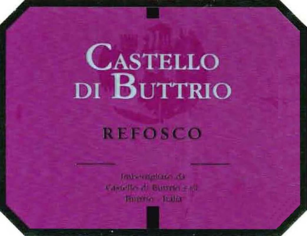 Castello di Buttrio Colli Orientali del Friuli Refosco 2013 Front Label