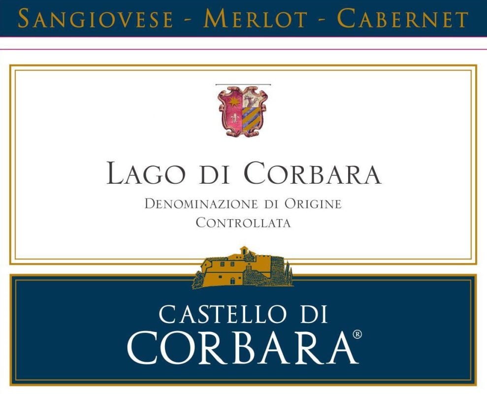 Castello di Corbana Lago di Corbara Sangiovese Merlot Cabernet 2014 Front Label