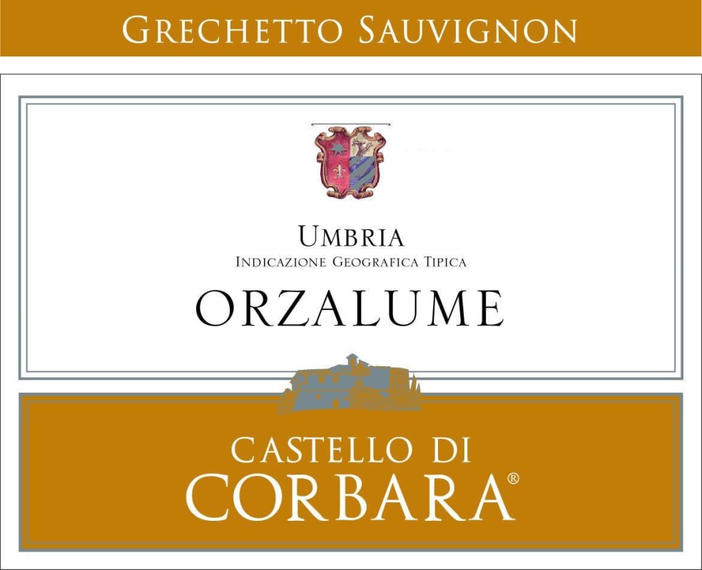 Castello di Corbana Orzalume Bianco 2015 Front Label