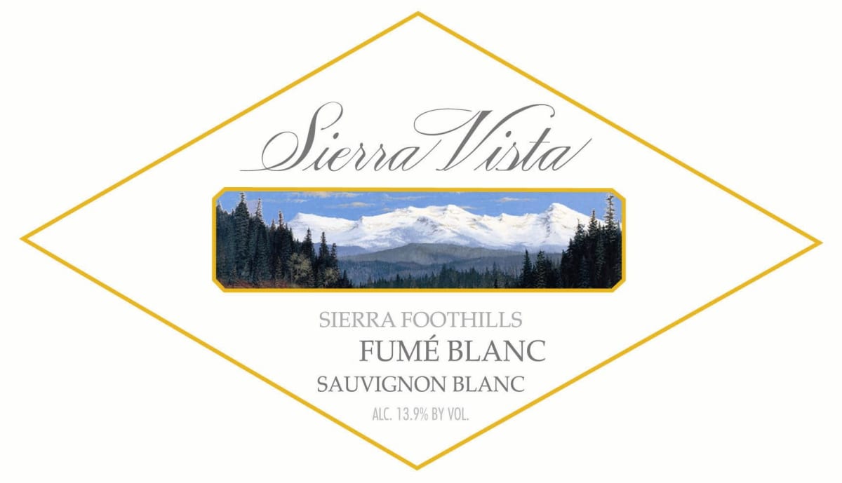 Sierra Vista Fume Blanc 2010 Front Label