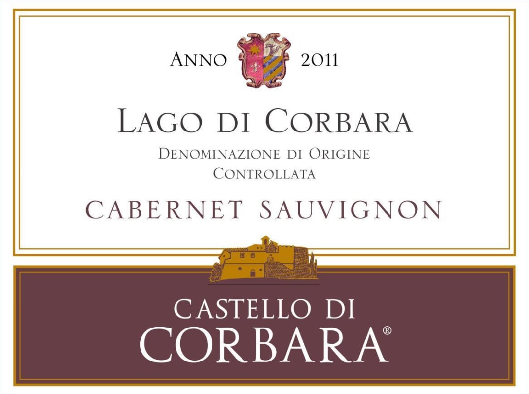 Castello di Corbana Lago di Corbara Cabernet Sauvignon 2011 Front Label