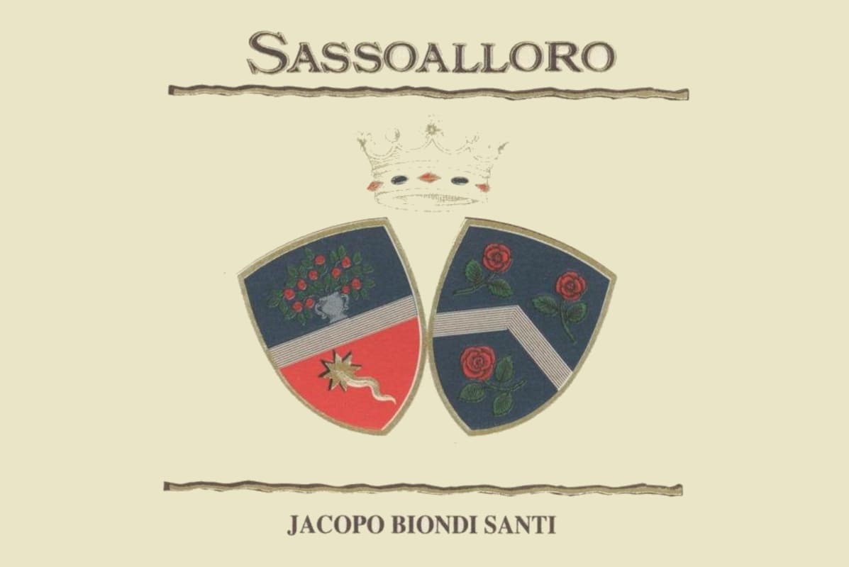 Castello di Montepo Sassoalloro 2008 Front Label