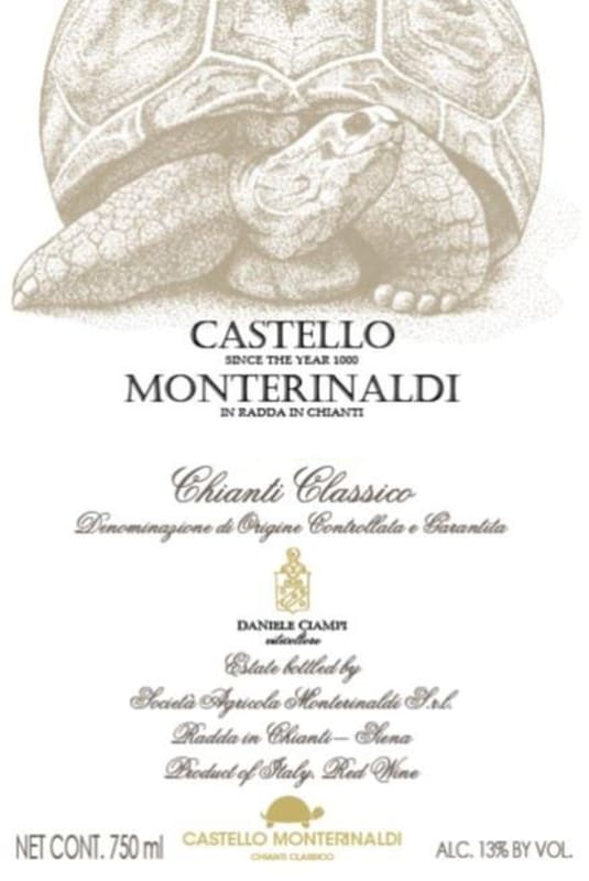 Castello di Monterinaldi Chianti Classico 2013 Front Label