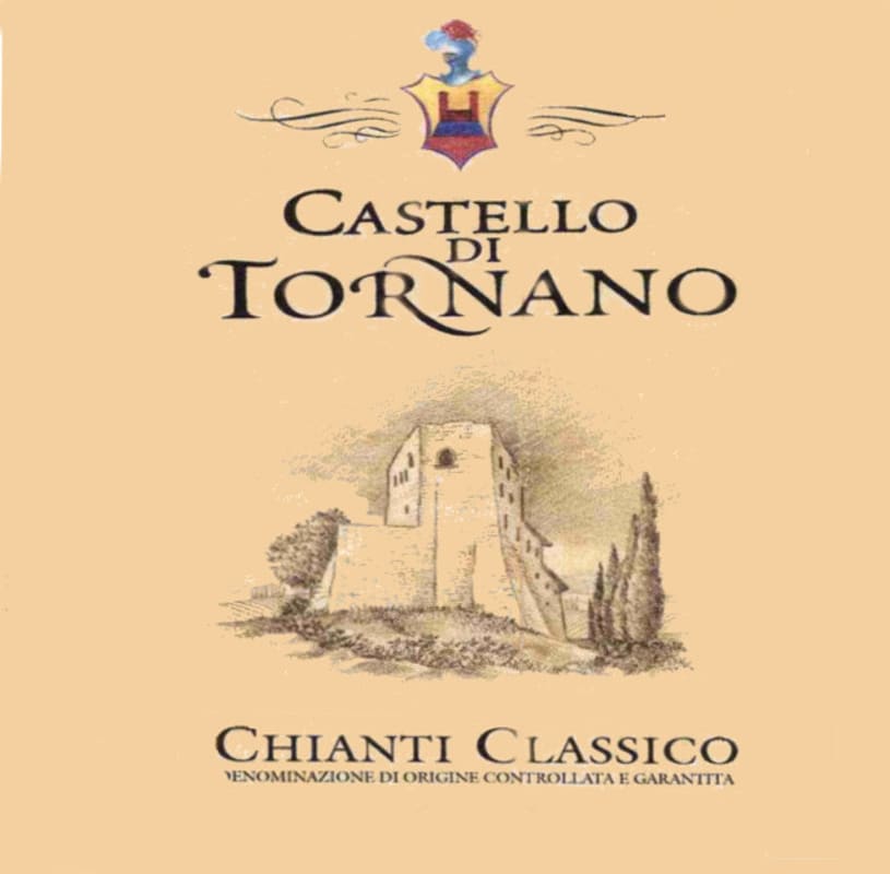 Castello di Tornano Toscana Chianti Classico 2007 Front Label