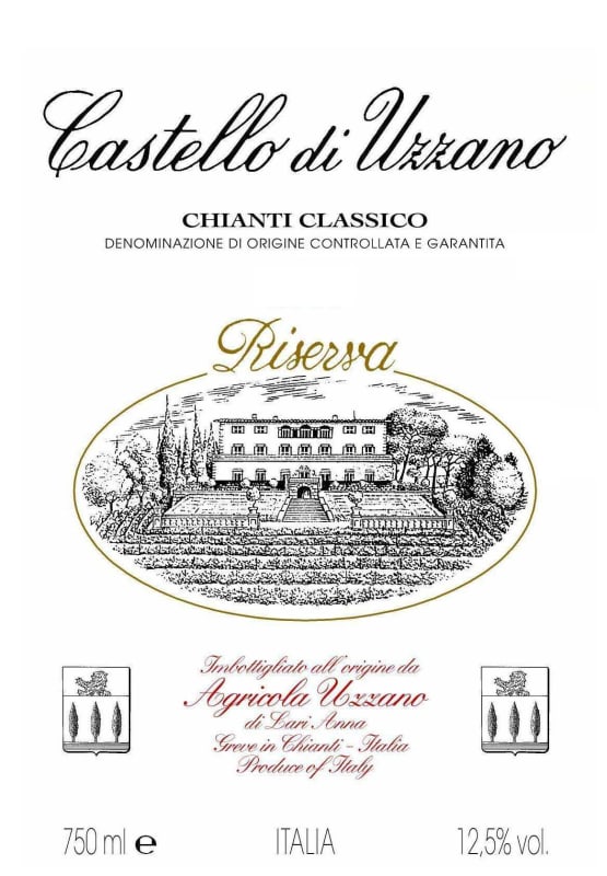 Castello di Uzzano Chianti Classico Riserva 2003 Front Label