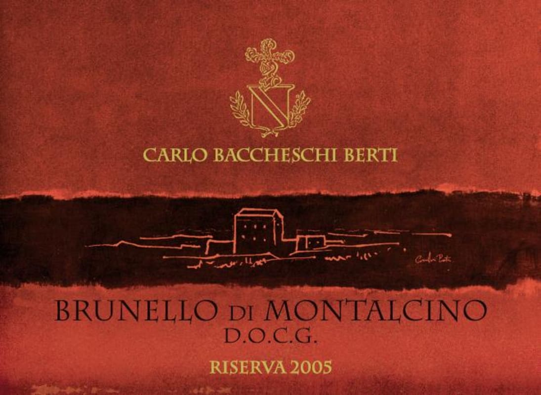 Castello Di Vicarello Brunello di Montalcino Riserva 2005 Front Label