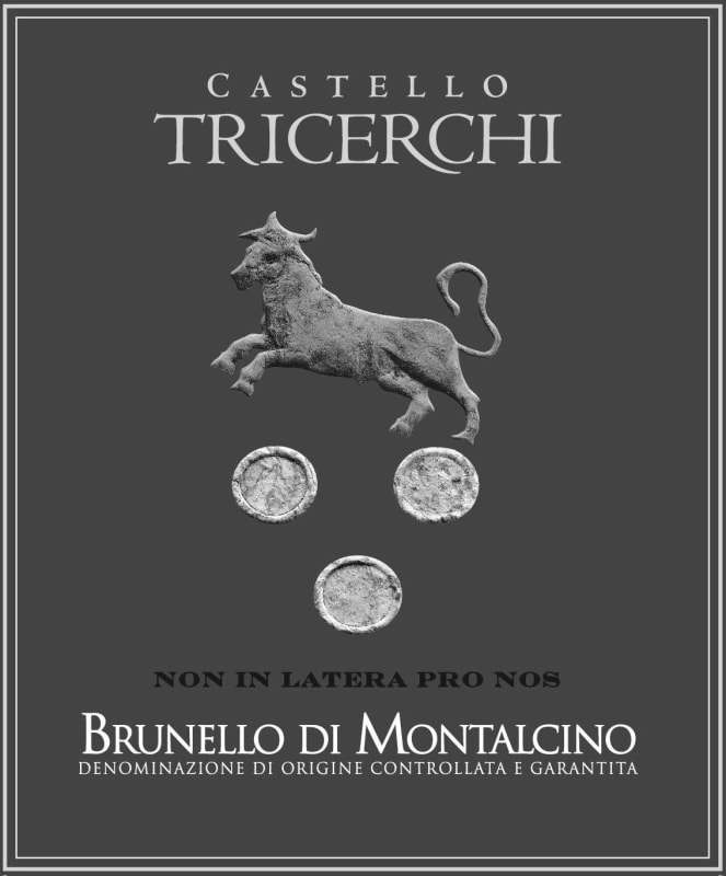 Castello Tricerchi Brunello di Montalcino 2011 Front Label