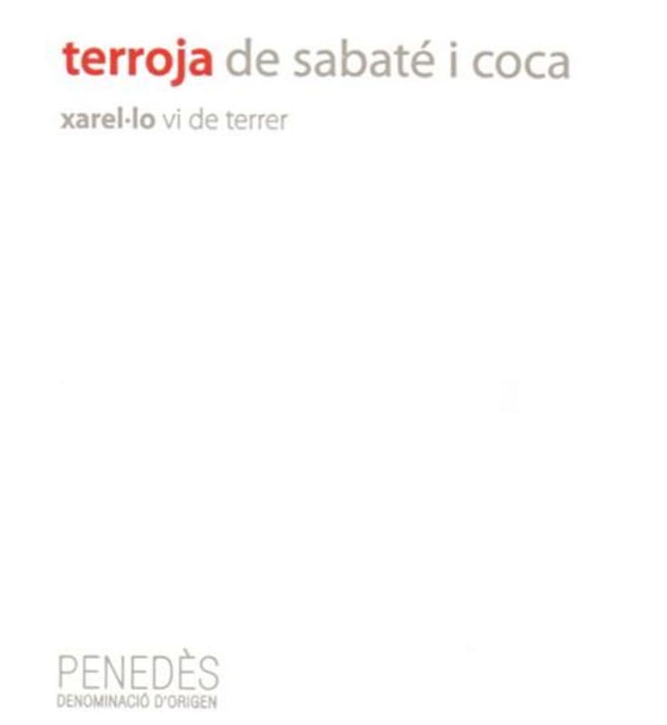 Sabaté i Coca Terroja de Sabate i Coca Xarel-lo 2014 Front Label