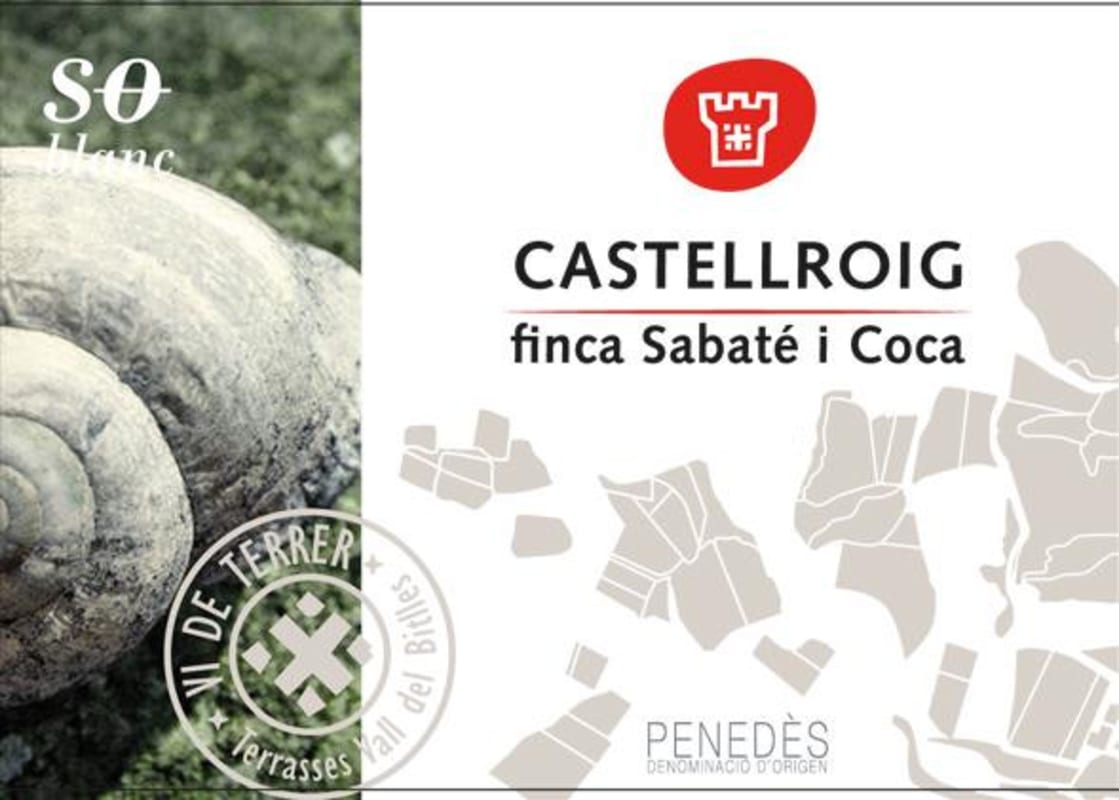 Sabaté i Coca Finca Sabate i Coca So Blanc 2015 Front Label