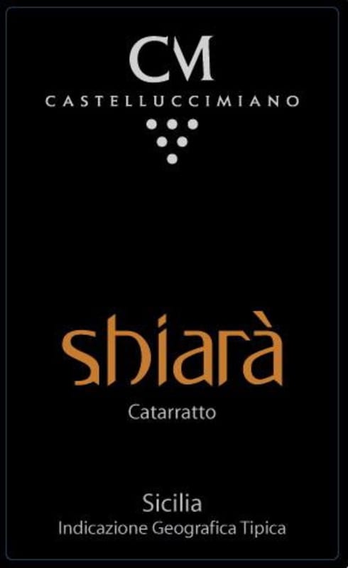 Castellucci Miano Sicilia Shiara Catarratto 2015 Front Label