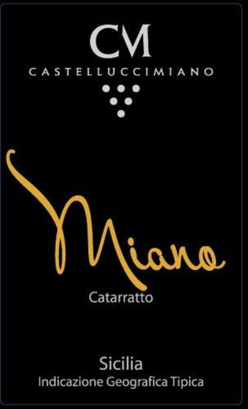 Castellucci Miano Catarratto 2012 Front Label