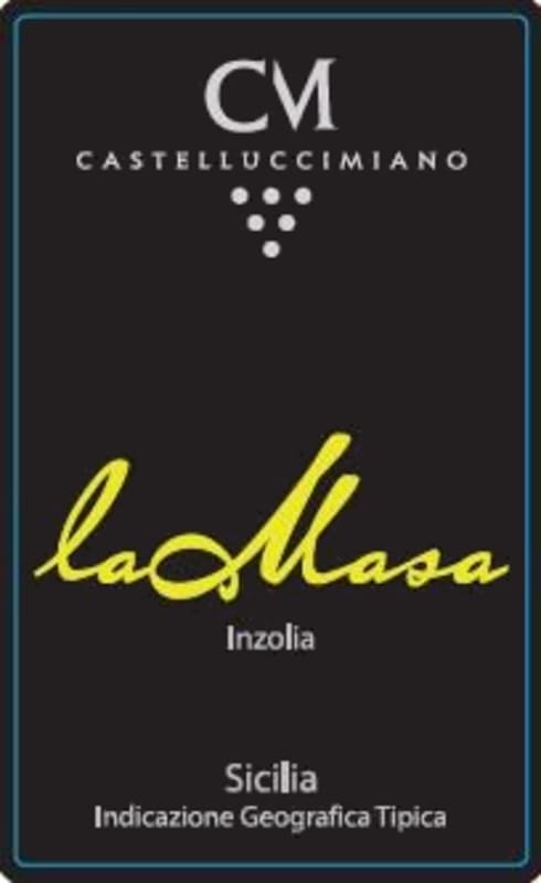 Castellucci Miano La Masa 2013 Front Label