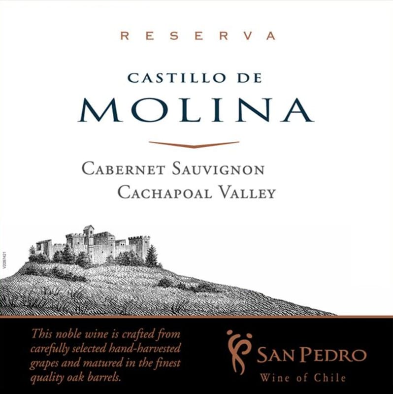 Castillo de Molina Reserva Cabernet Sauvignon 2012 Front Label