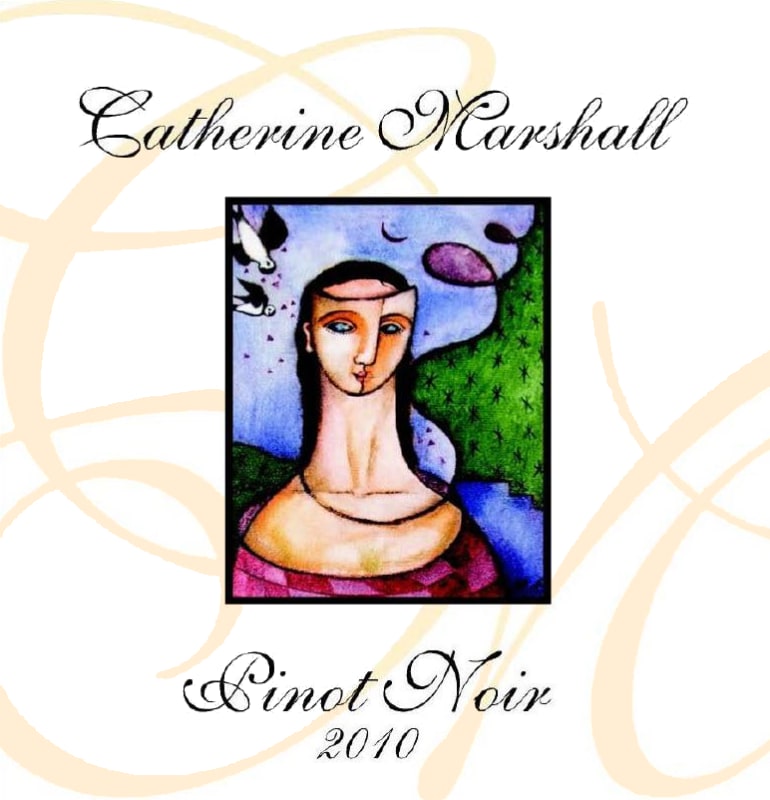 Catherine Marshall Wines White Label Pinot Noir 2010 Front Label