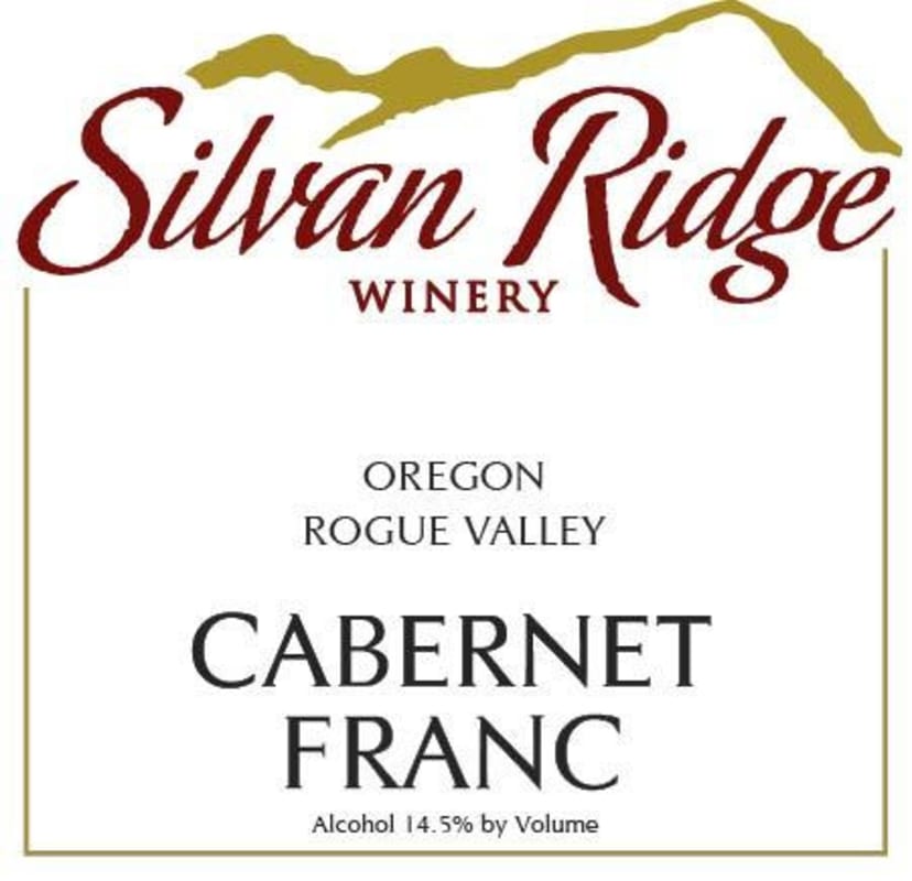 Silvan Ridge Cabernet Franc 2012 Front Label