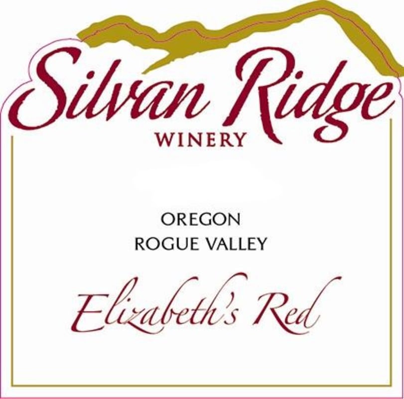 Silvan Ridge Elizabeth's Red 2012 Front Label