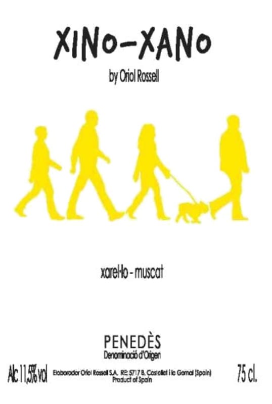Cava Oriol Russell Xino-Xano Xarel-llo Muscat 2014 Front Label