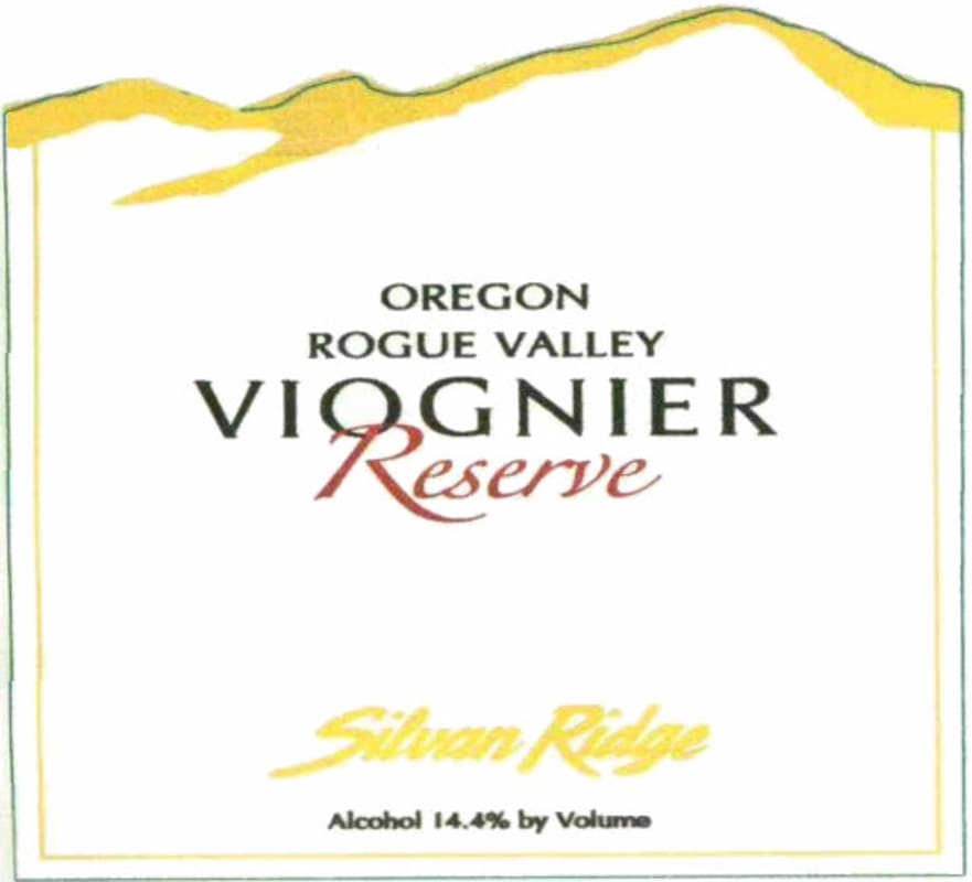 Silvan Ridge Reserve Viognier 2006 Front Label