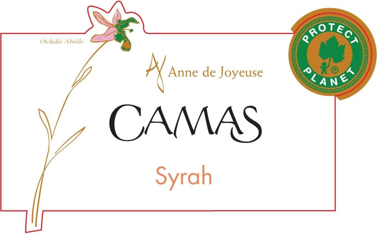 Cave Anne de Joyeuse Camas Syrah 2013 Front Label