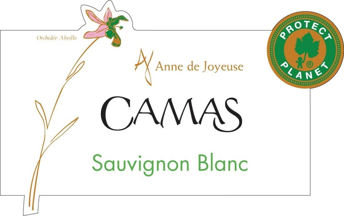 Cave Anne de Joyeuse Camas Sauvignon Blanc 2015 Front Label