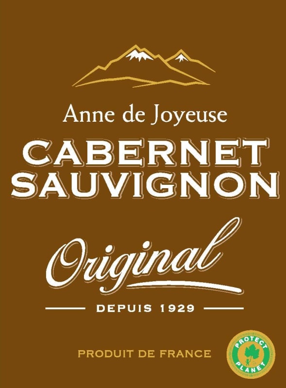 Cave Anne de Joyeuse Original Cabernet Sauvignon 2013 Front Label