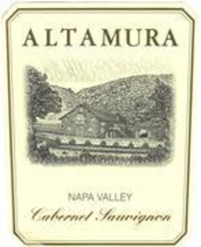 Altamura Cabernet Sauvignon 1997 Front Label