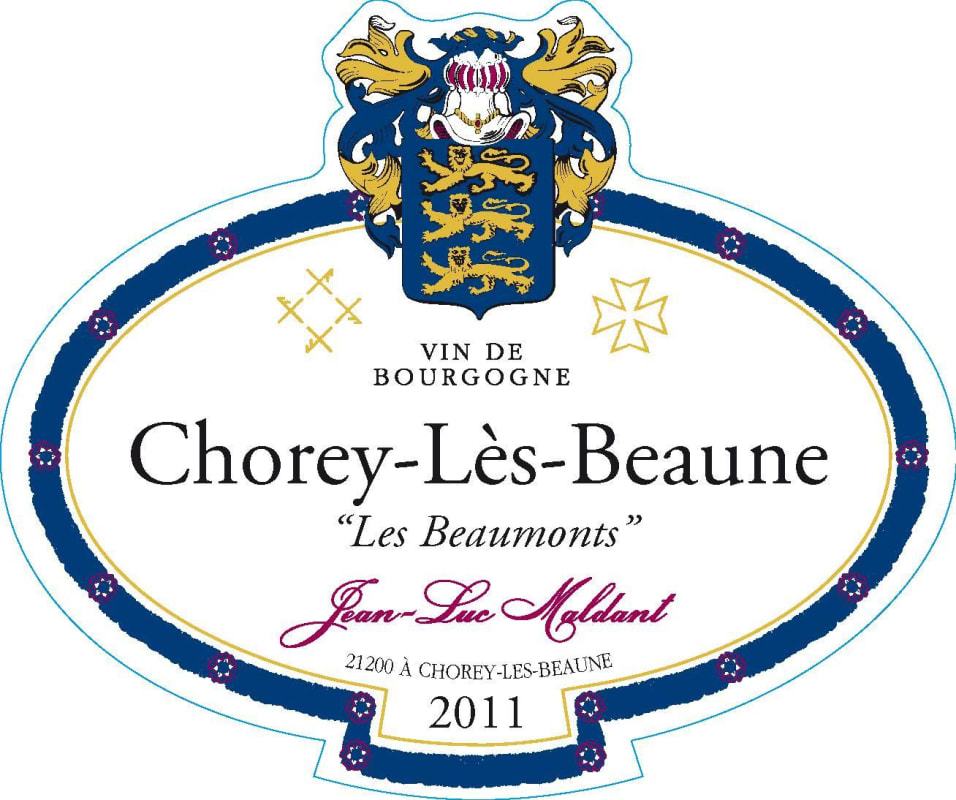 Domaine Jean-Luc Maldant Chorey-les-Beaune Les Beaumonts 2011 Front Label