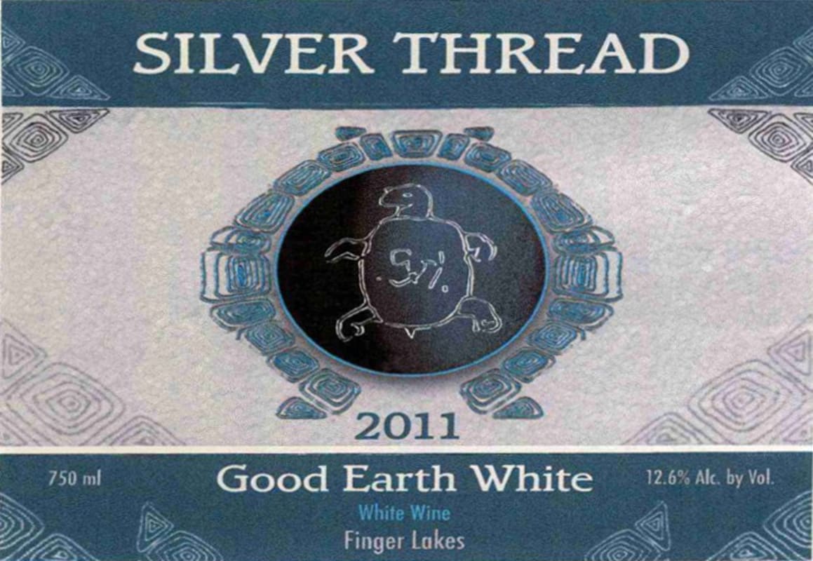 Silver Thread Good Earth White 2011 Front Label