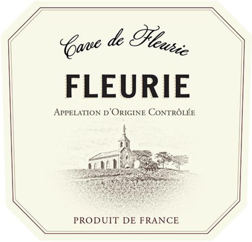 Cave de Fleurie Fleurie 2015 Front Label