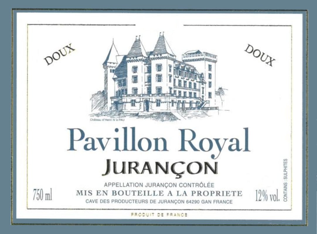 Cave de Gan Pavillon Royal 2014 Front Label