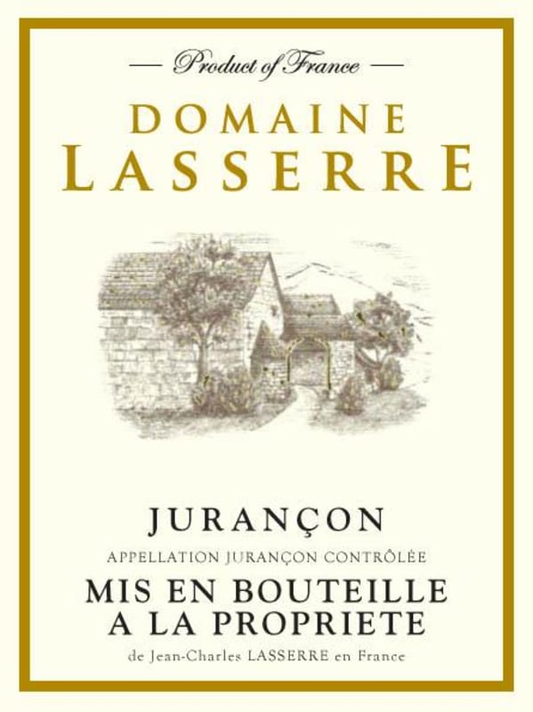 Cave de Gan Domaine Lasserre Moelleux 2013 Front Label