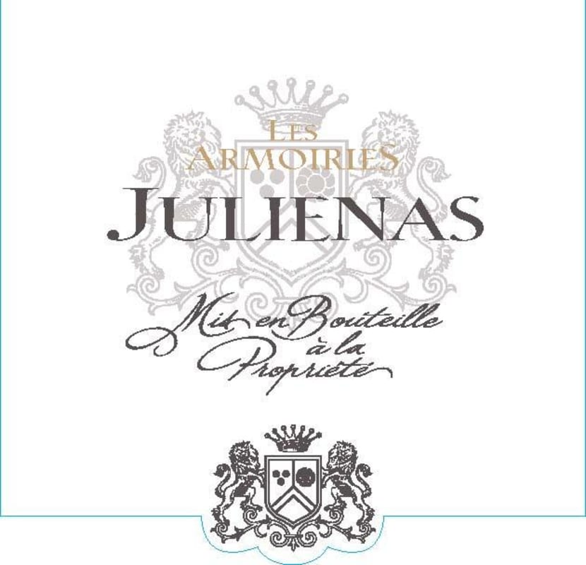 Cave de Julienas Julienas Les Armoiries 2014 Front Label