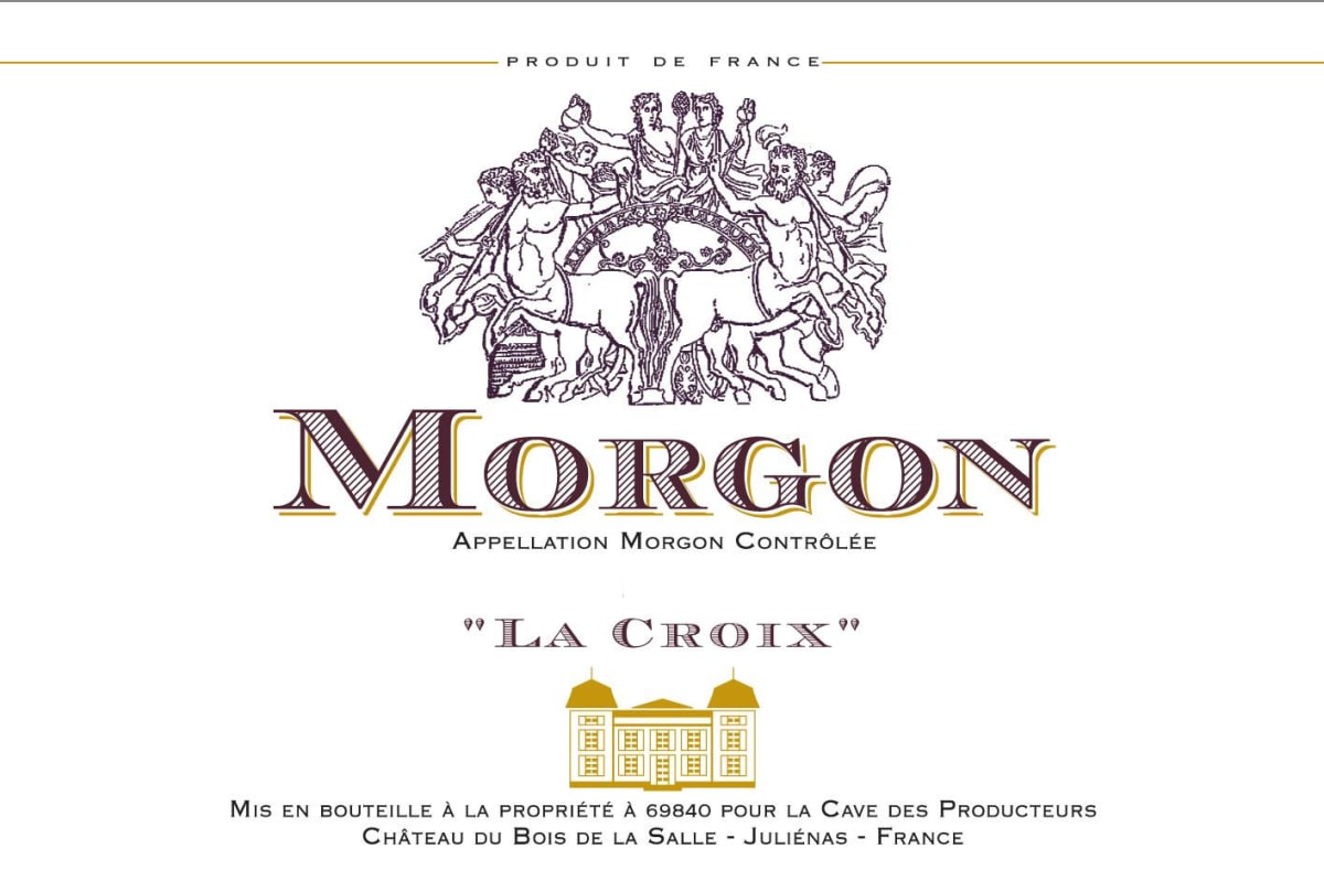 Cave de Julienas Beaujolais Morgon La Croix 2010 Front Label