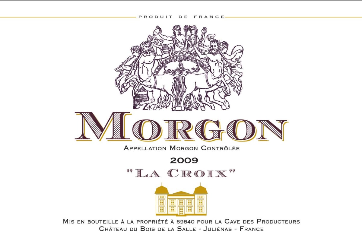 Cave de Julienas Beaujolais Morgon La Croix 2009 Front Label