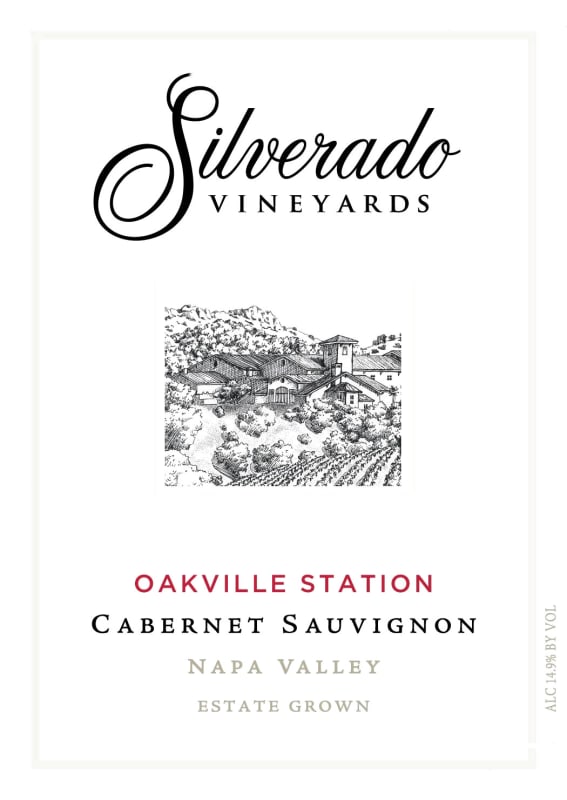 Silverado Oakville Station Cabernet Sauvignon 2013 Front Label